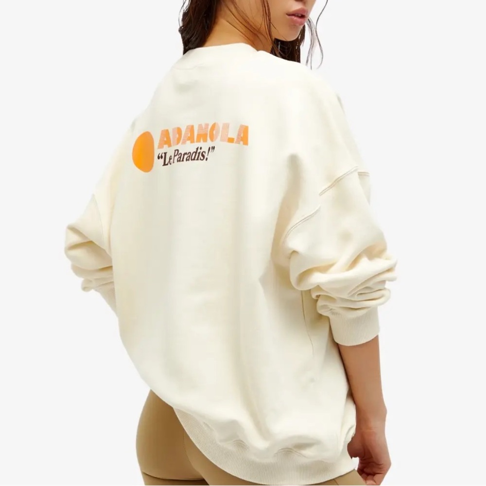 Adanola Resort Sports Oversized Crew
